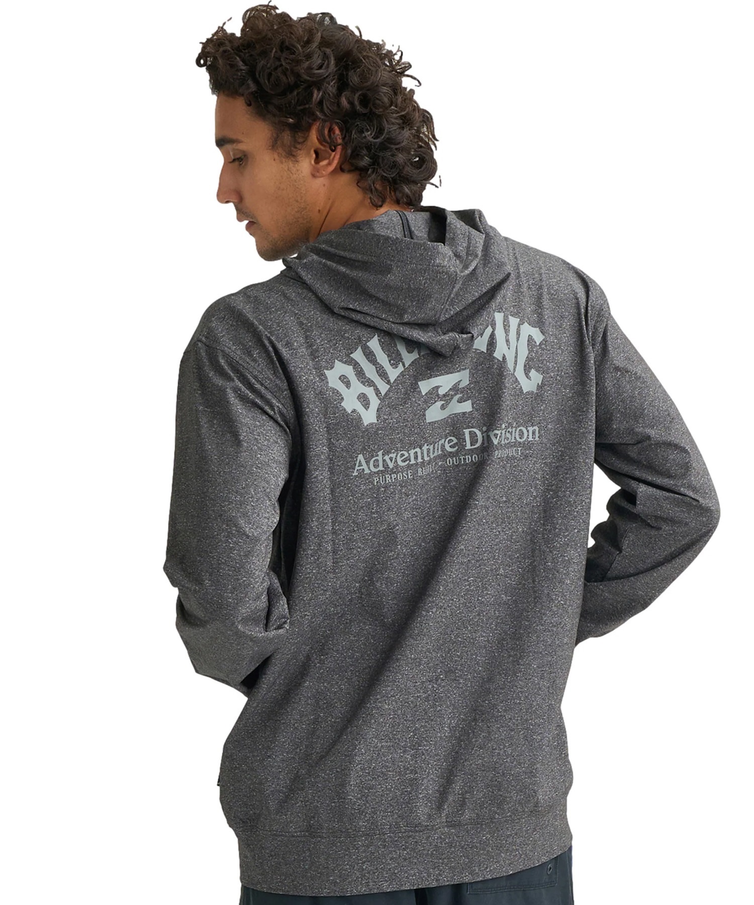 BILLABONG ビラボン 水着 ラッシュガード ジップアップ パーカー メンズ 水陸両用 UVカット 吸水速乾 SURF FLEX ZIP BG011860(BKH-M)