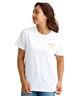 BILLABONG ビラボン 半袖 Tシャツ レディース BACK SQUARE BOY FIT TEE  BG013201(BLM-M)