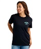 BILLABONG ビラボン 半袖 Tシャツ レディース BACK SQUARE BOY FIT TEE  BG013201(BLM-M)