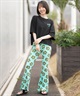 BILLABONG ビラボン 半袖 Tシャツ レディース SQUARE LOGO LOOSE CROPPED BG013205(BLM-M)