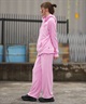 BILLABONG ビラボン ロングパンツ レディース パイル生地 セットアップ対応 BG013707(GRY-M)