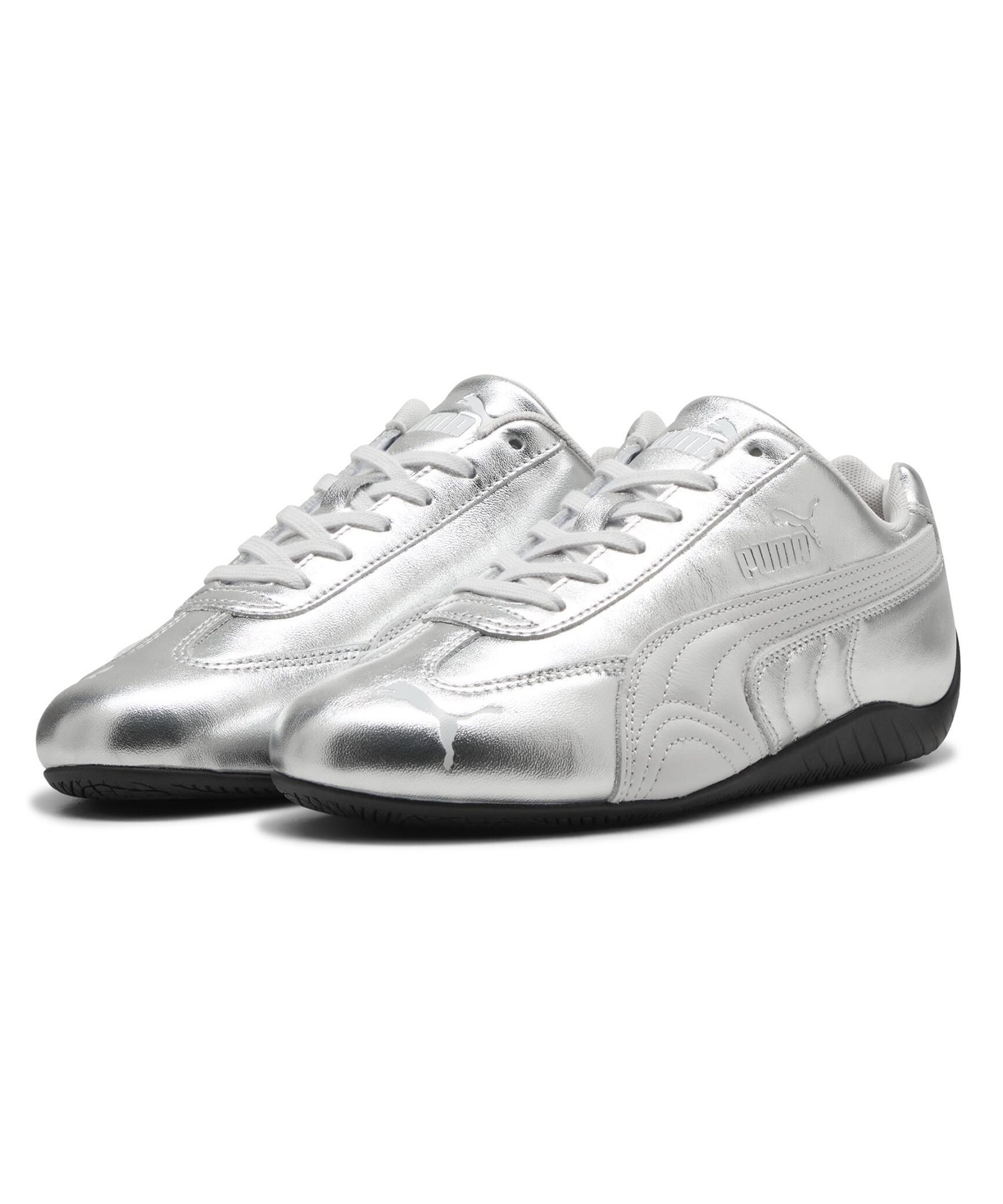 PUMA プーマ スピードキャット シルバー 406881 シューズ スニーカー ライフスタイル レディース(01-23.0cm)
