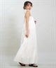 RIKKA FEMME リッカファム ワンピース レディース リボンワンピ ロング丈 RF6S-1402(WHT-FREE)