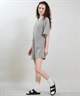 RIKKA FEMME リッカファム オールインワン ロンパース レディース パイル生地 ショート丈 吸水速乾 UVカット RF6S-1406(GRY-FREE)