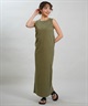 RIKKA FEMME リッカファム ワンピース レディース リブワンピ ロング丈 RF6S-1408(GRY-FREE)