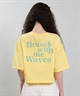 RIKKA FEMME リッカファム 半袖 Tシャツ レディース バックプリント 結びデザイン 吸水速乾 UVカット RF6S-2103(WHT-FREE)
