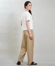 RIKKA FEMME リッカファム 半袖 Tシャツ レディース リブ フロント刺繍 RF6S-2104(WHT-SM)