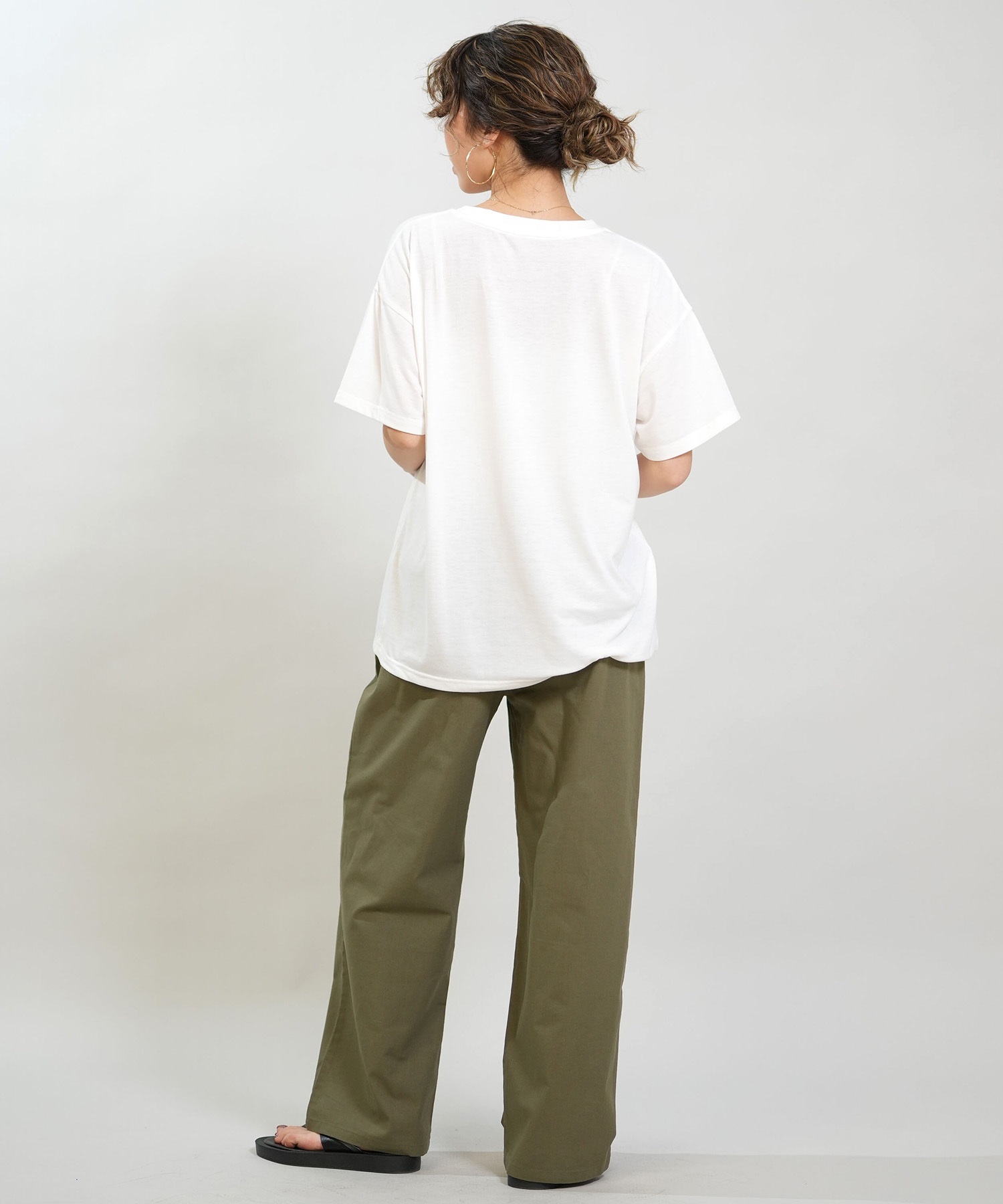 RIKKA FEMME リッカファム 半袖 Tシャツ レディース フォトT UVカット 接触冷感 RF6S-2107(WHT-FREE)