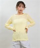 RIKKA FEMME リッカファム 長袖 Tシャツ ロンT レディース シアートップス RF6S-2201(WHT-FREE)