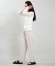 RIKKA FEMME リッカファム 長袖 Tシャツ ロンT レディース シアートップス RF6S-2201(WHT-FREE)