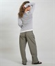 RIKKA FEMME リッカファム 長袖 Tシャツ ロンT レディース 重ね着風 UVカット 接触冷感 RF6S-2202(GRY-SM)