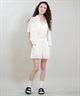 RIKKA FEMME リッカファム 半袖 シャツ レディース レース刺繍 セットアップ対応 RF6S-2401(WHT-FREE)