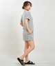 RIKKA FEMME リッカファム 半袖 ポロシャツ レディース パイル生地 吸水速乾 UVカット セットアップ対応 RF6S-2501(GRY-FREE)