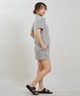 RIKKA FEMME リッカファム ハーフパンツ ショートパンツ レディース パイルショーツ セットアップ対応 RF6S-3304(BLU-FREE)