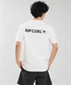 RIP CURL リップカール 水着 ラッシュガード 半袖 Tシャツ メンズ BLADE LOGO RASH RCM6S-4302(BKP-M)