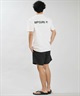RIP CURL リップカール 水着 ラッシュガード 半袖 Tシャツ メンズ BLADE LOGO RASH RCM6S-4302(BKP-M)