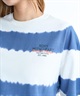 ROXY ロキシー 半袖 Tシャツ レディース バックプリント ボーダー タイダイ RST261093(BBO-M)
