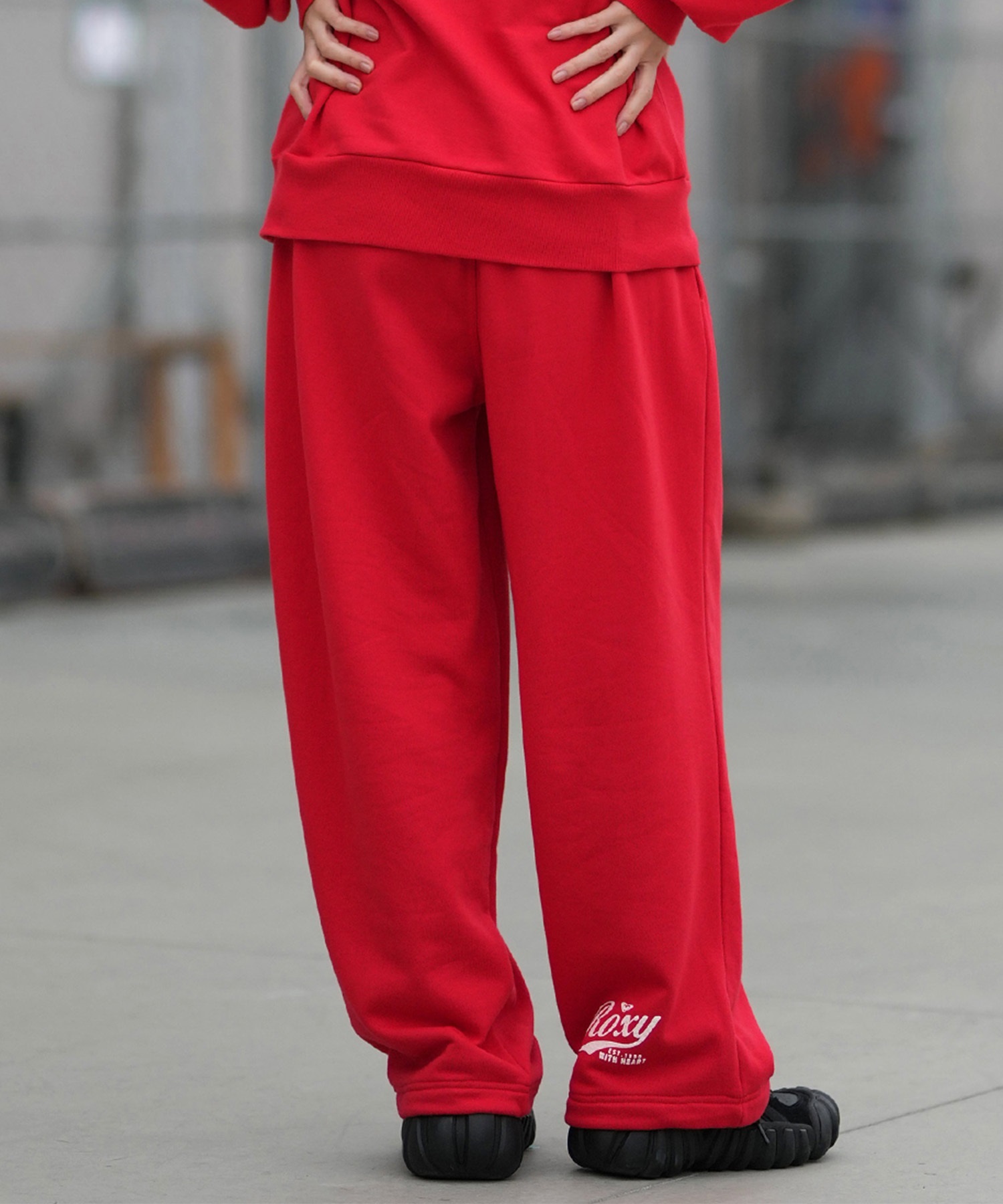 ROXY ロキシー ロングパンツ レディース スウェットパンツ ドローコード付き 裏毛 セットアップ対応 RPT261067(NAT-S)