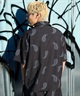 DEAR LAUREL ディアローレル 半袖 シャツ メンズ 水陸両用 VACATION SHIRT DL26S-2403(BLK-M)