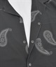 DEAR LAUREL ディアローレル 半袖 シャツ メンズ 水陸両用 VACATION SHIRT DL26S-2403(BLK-M)