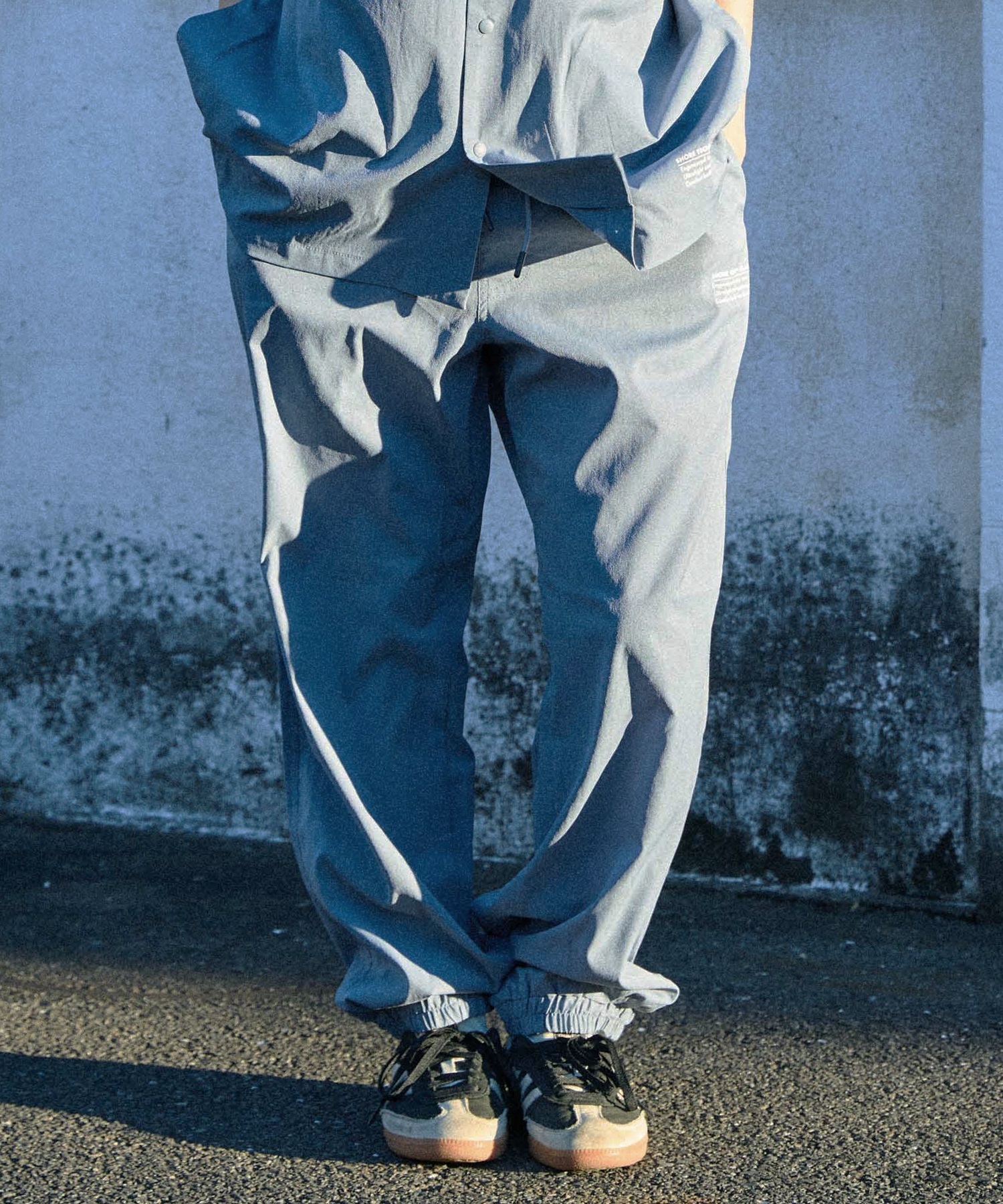 DEAR LAUREL ディアローレル ロングパンツ メンズ SHORE TECH JOGGER DL26S-3101(BLK-M)
