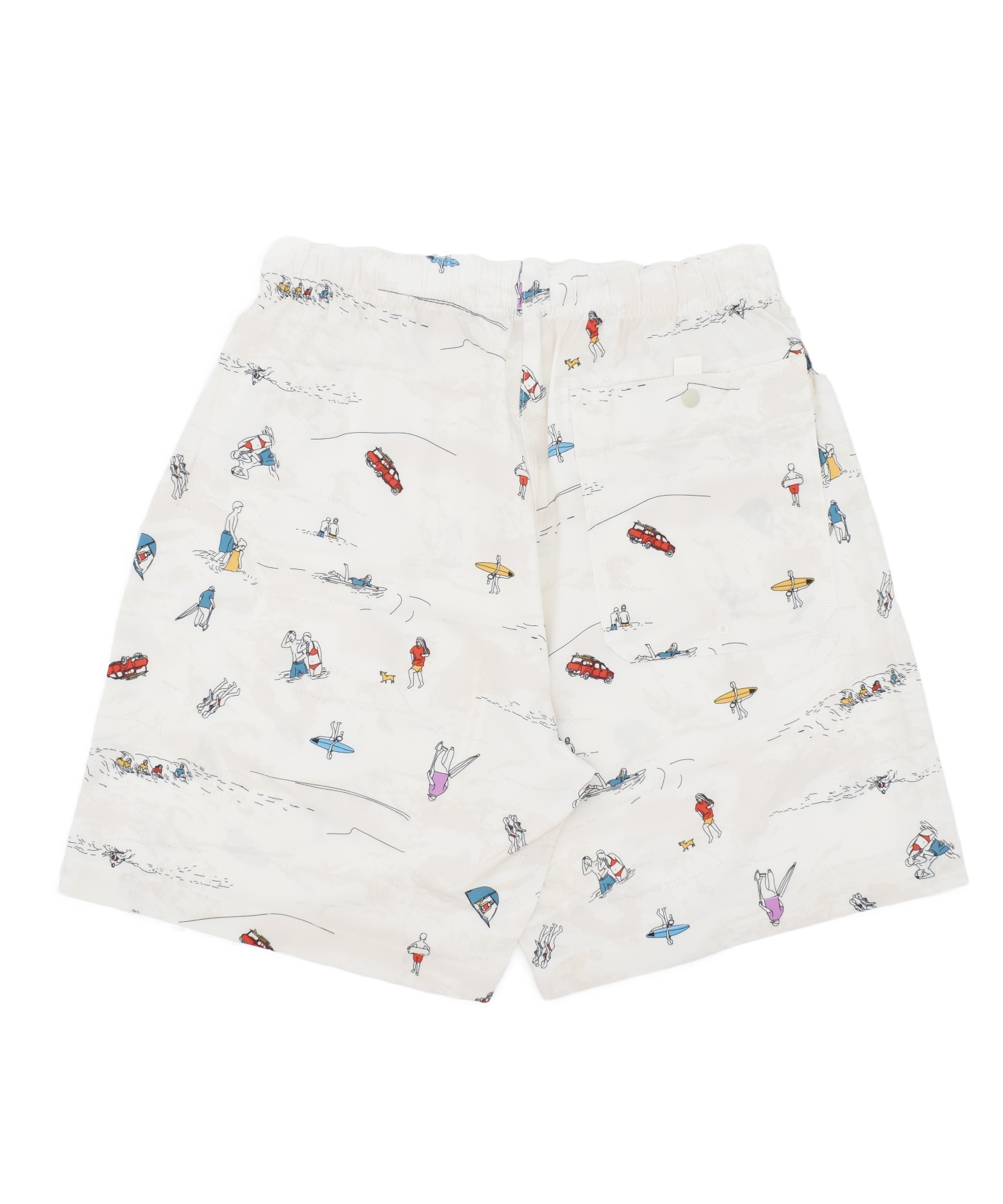 DEAR LAUREL ディアローレル ハーフパンツ ショートパンツ 水陸両用 ショーツ VACATION SHORTS DL26S-3302(BLK-M)