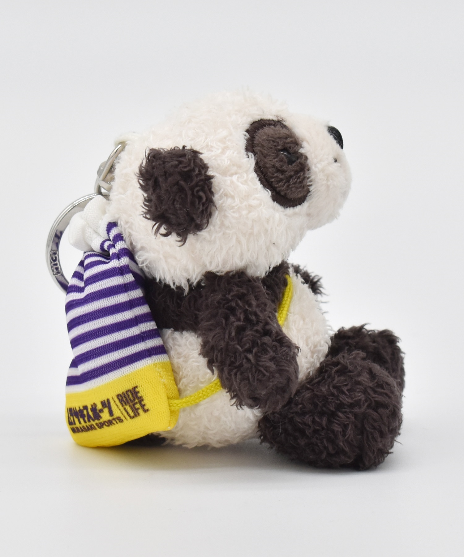 NICI ニキ キーホルダー キーリング パンダ ムラサキスポーツショッパー 92302(Panda-ONE)