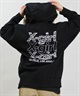 X-GIRL エックスガール ジップアップ パーカー レディース バックロゴ 裏毛 105254012027 ムラサキスポーツ限定(ASH-S)