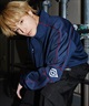 UMBRO アンブロ × ALAN SHIRAHAMA カット トラックジャケット UM26SSAL-TP01(BLACK-M)
