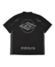 UMBRO アンブロ × ALAN SHIRAHAMA ゲームシャツ 半袖 Tシャツ UM26SSAL-GS01(BLACK-M)