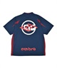UMBRO アンブロ × ALAN SHIRAHAMA ゲームシャツ 半袖 Tシャツ UM26SSAL-GS01(BLACK-M)
