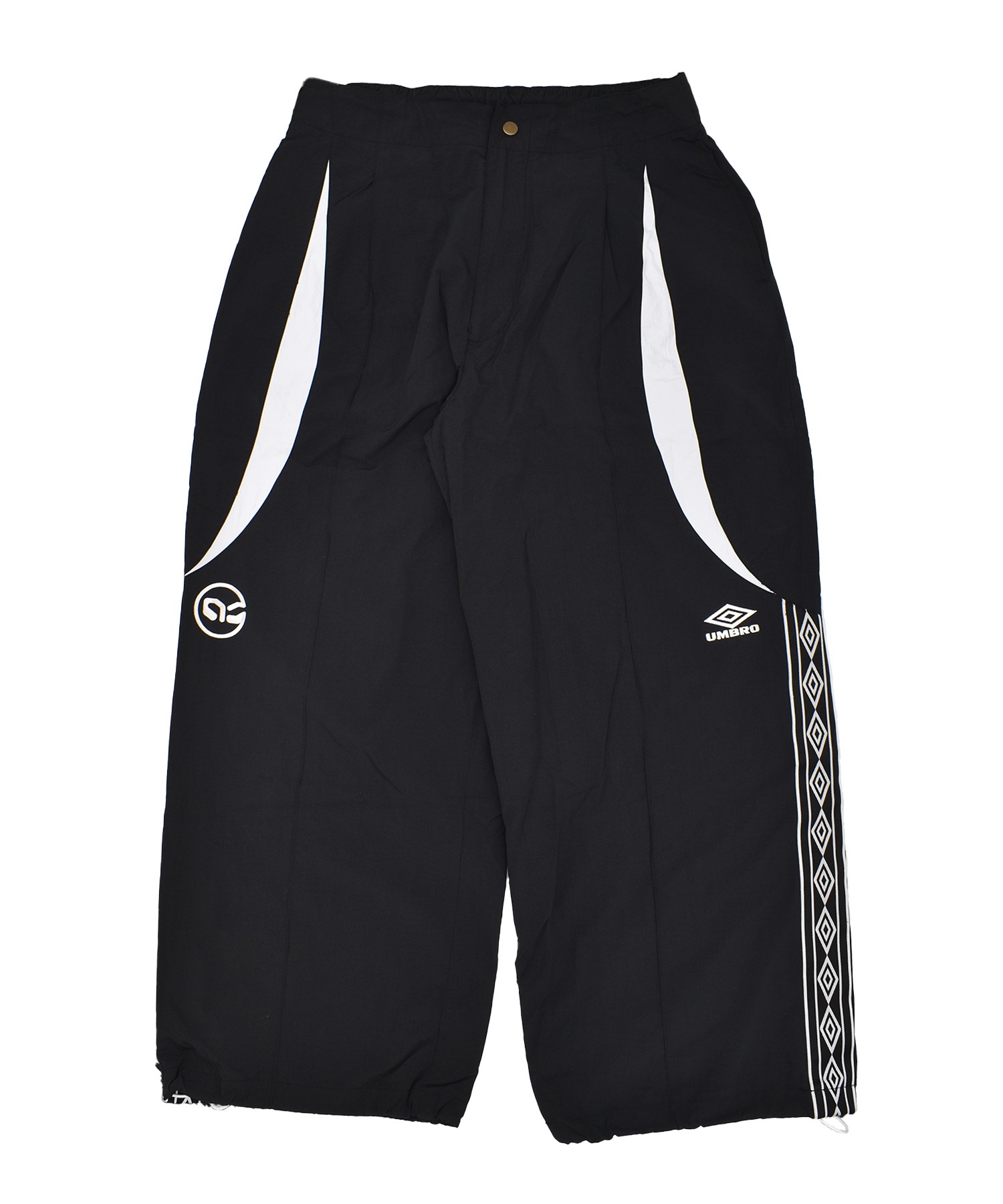UMBRO アンブロ × ALAN SHIRAHAMA トラックパンツ UM26SSAL-PT01(BLACK-M)