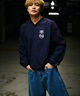 UMBRO アンブロ × ALAN SHIRAHAMA デニムショーツ UM26SSAL-PT03(BLACK-M)