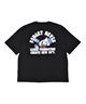 FORGET NEVER フォーゲットネバー コラボレーション 半袖 Tシャツ メンズ バックプリント 263OO1ST943FN ムラサキスポーツ限定(WHT-M)