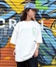 FORGET NEVER フォーゲットネバー コラボレーション 半袖 Tシャツ メンズ バックプリント 263OO1ST944FN ムラサキスポーツ限定(WHT-M)