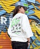 FORGET NEVER フォーゲットネバー コラボレーション 半袖 Tシャツ メンズ バックプリント 263OO1ST944FN ムラサキスポーツ限定(WHT-M)