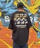 FORGET NEVER フォーゲットネバー コラボレーション 半袖 Tシャツ メンズ バックプリント 263OO1ST944FN ムラサキスポーツ限定(WHT-M)