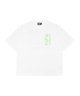 FORGET NEVER フォーゲットネバー コラボレーション 半袖 Tシャツ メンズ バックプリント 263OO1ST944FN ムラサキスポーツ限定(WHT-M)