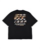 FORGET NEVER フォーゲットネバー コラボレーション 半袖 Tシャツ メンズ バックプリント 263OO1ST944FN ムラサキスポーツ限定(WHT-M)