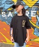 FORGET NEVER フォーゲットネバー 半袖 Tシャツ キッズ ジュニア 子供 グラフィックTシャツ 263OO3ST942FN ムラサキスポーツ限定(BLK-130cm)