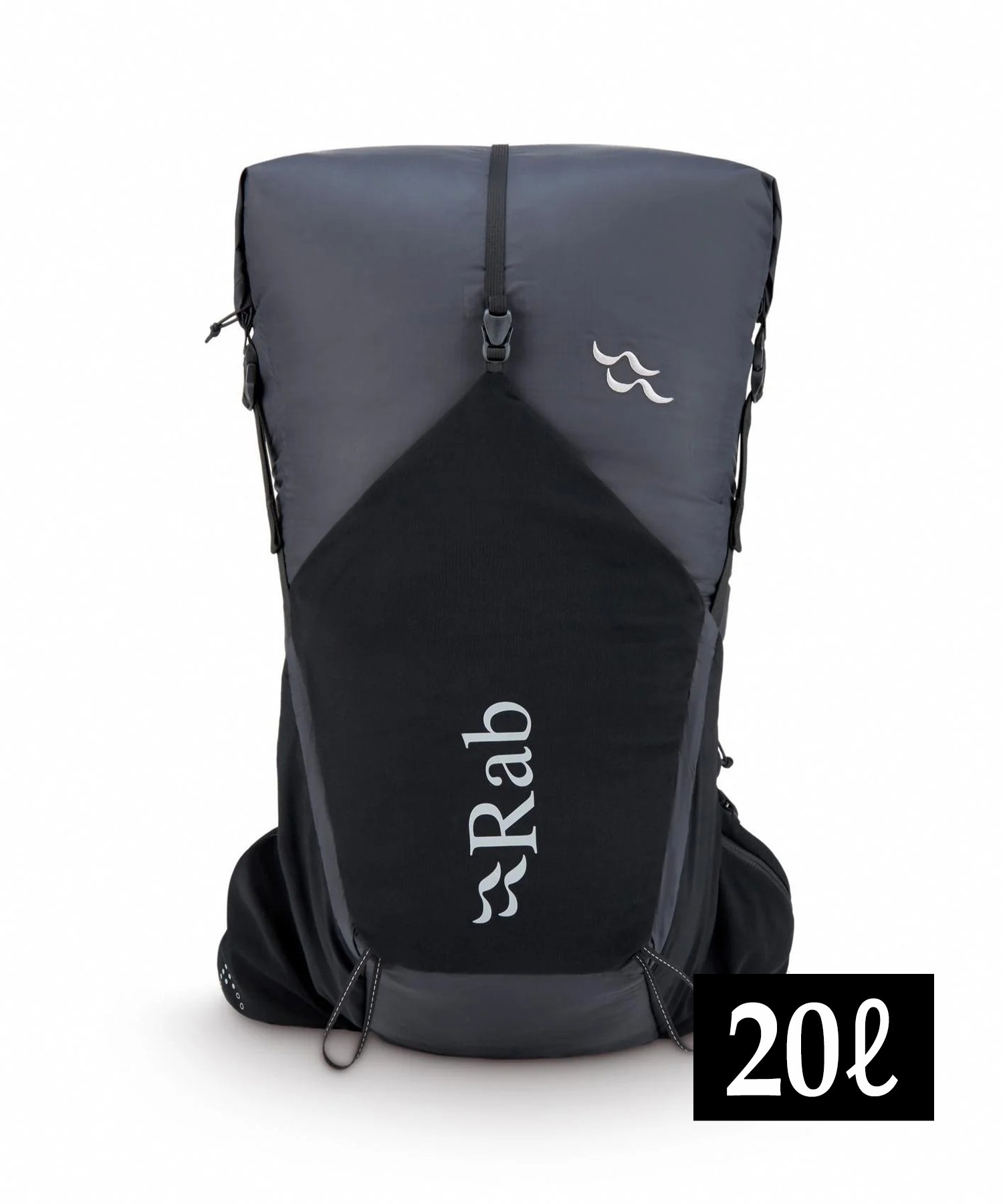 Rab ラブ バックパック リュック 20L 生活防水 ランニング VEIL XP 20 QAP-71(Black-M)