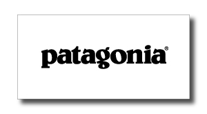 Patagonia wordmark logo on a white background (brand logo)